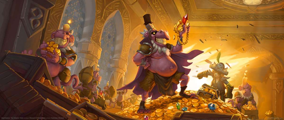 Hearthstone: The Dalaran Heist ultrawide fondo de escritorio 01