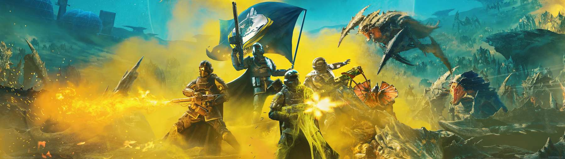 Helldivers 2 fondo de escritorio