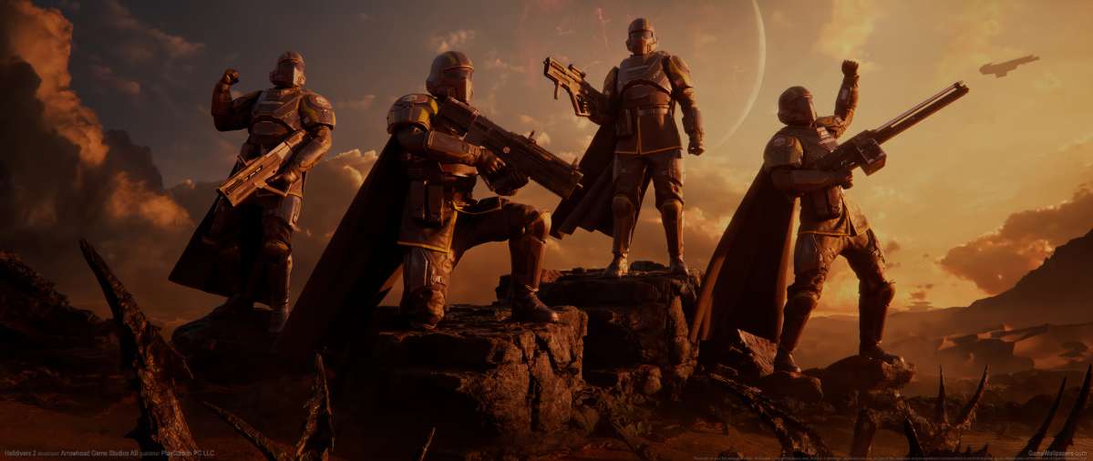 Helldivers 2 ultrawide fondo de escritorio 05