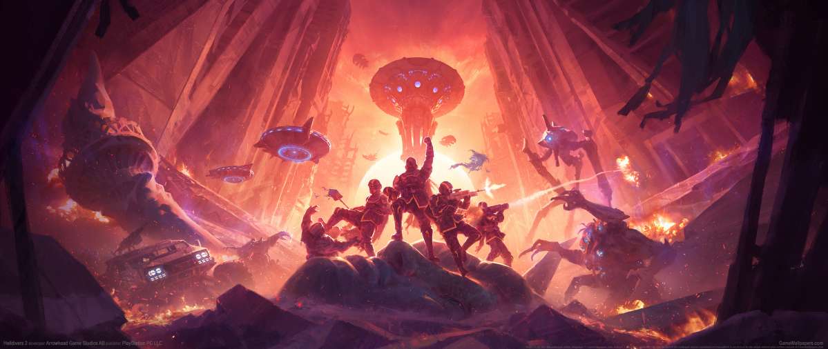 Helldivers 2 ultrawide fondo de escritorio 08