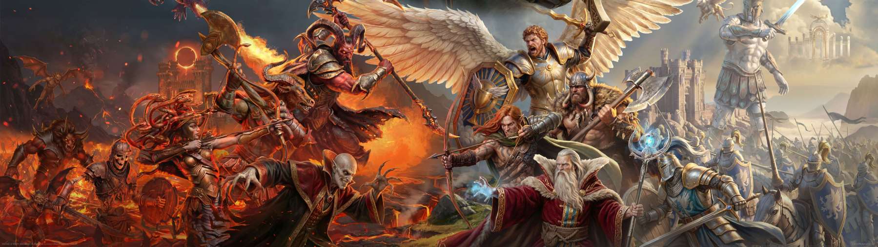 Heroes of Might and Magic 3 Remake superwide fondo de escritorio 01