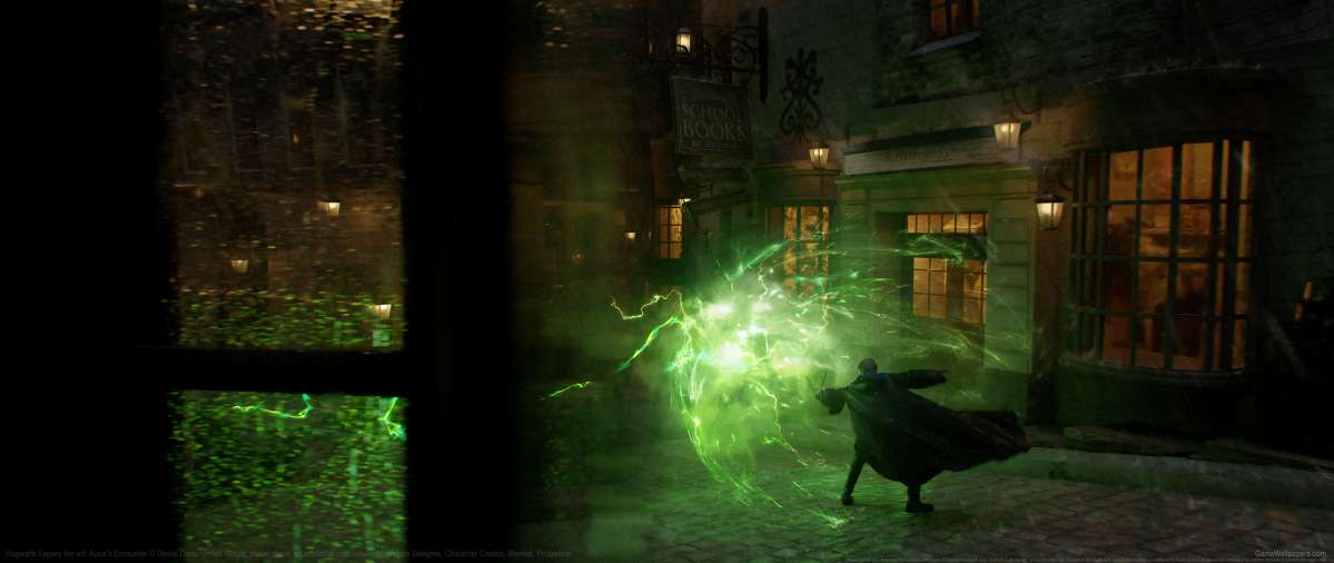 Hogwarts Legacy fan art fondo de escritorio