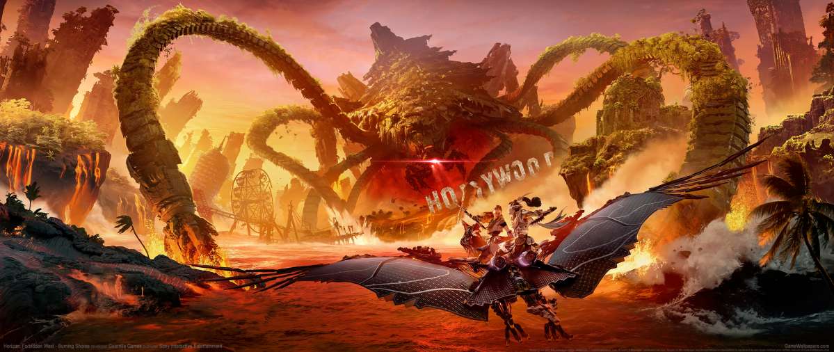 Horizon: Forbidden West - Burning Shores ultrawide fondo de escritorio 01
