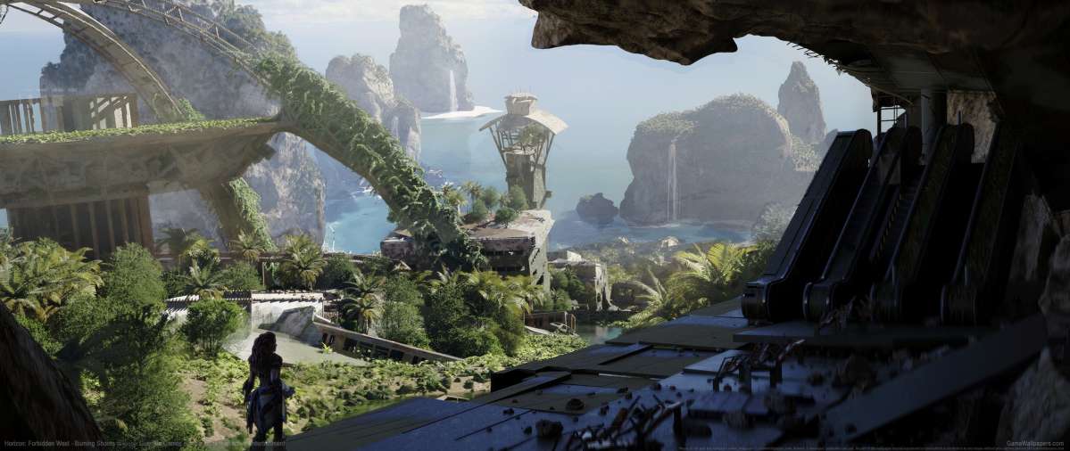 Horizon: Forbidden West - Burning Shores ultrawide fondo de escritorio 06