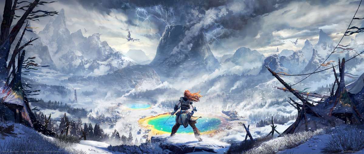 Horizon: Zero Dawn - The Frozen Wilds fondo de escritorio