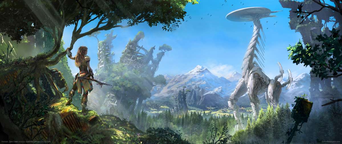Horizon: Zero Dawn ultrawide fondo de escritorio 02