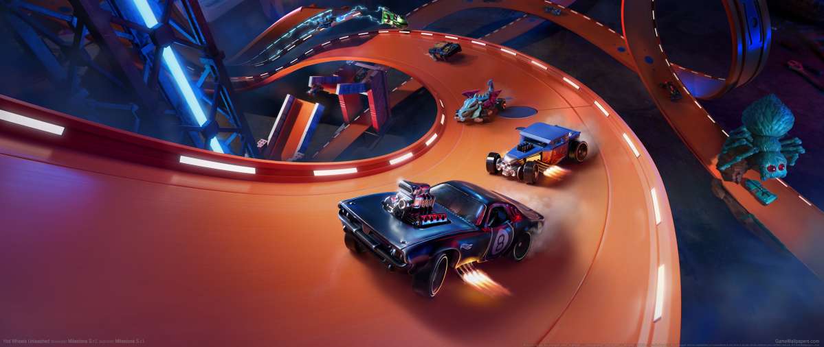 Hot Wheels Unleashed ultrawide fondo de escritorio 01