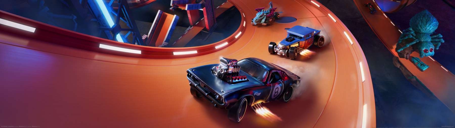Hot Wheels Unleashed superwide fondo de escritorio 01