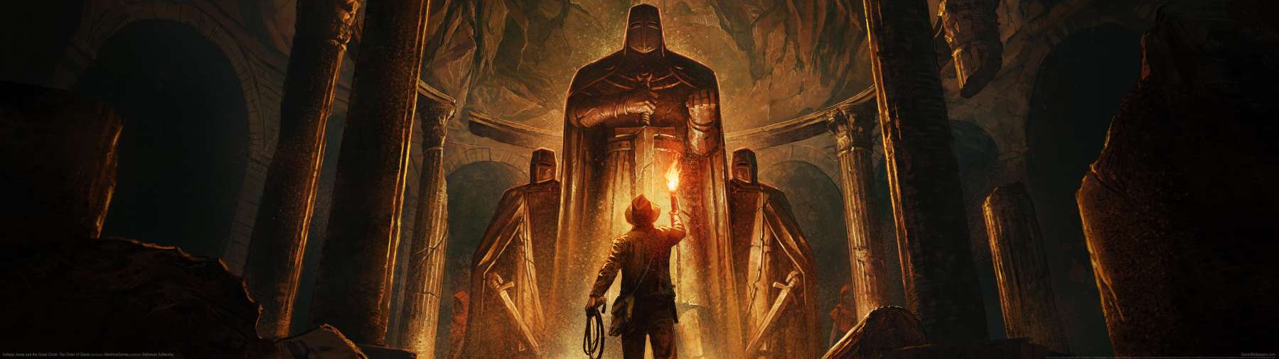 Indiana Jones and the Great Circle: The Order of Giants superwide fondo de escritorio 01