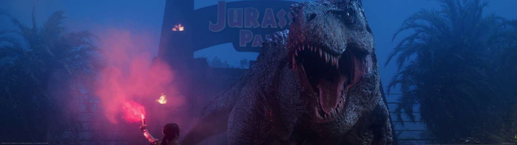Jurassic Park: Survival superwide fondo de escritorio 01