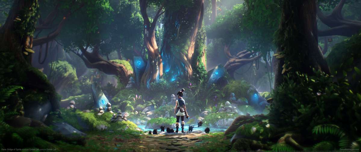 Kena: Bridge of Spirits ultrawide fondo de escritorio 01
