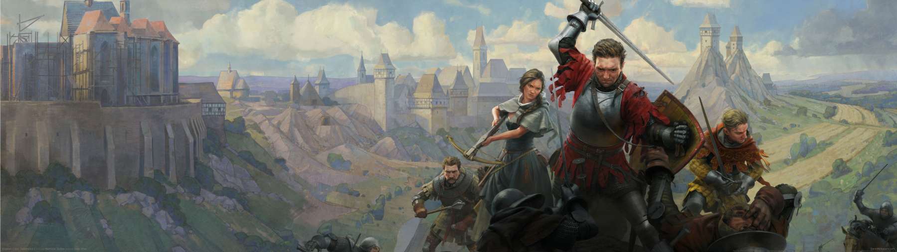 Kingdom Come: Deliverance 2 superwide fondo de escritorio 01