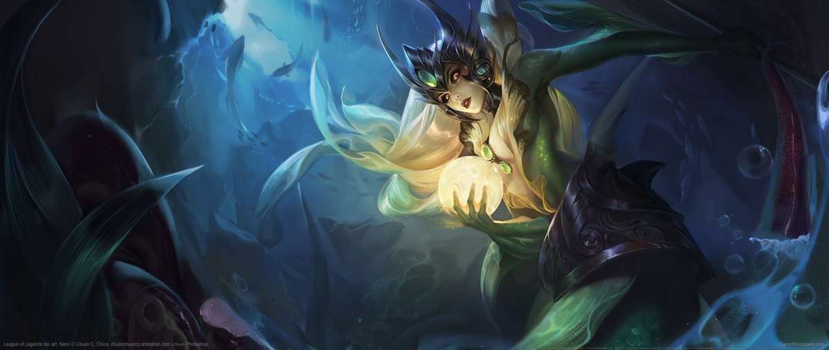 League of Legends fan art ultrawide fondo de escritorio 18