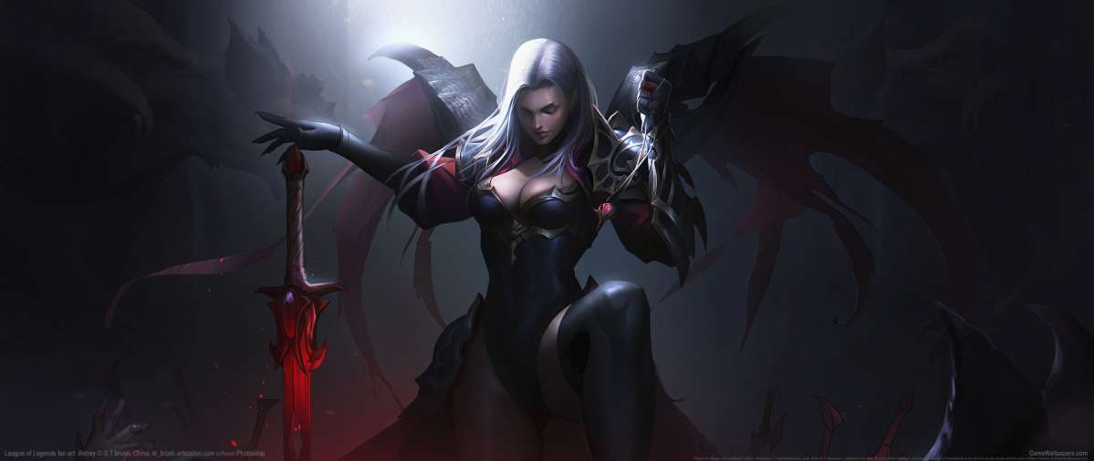 League of Legends fan art ultrawide fondo de escritorio 22