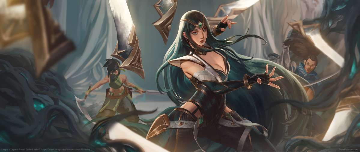 League of Legends fan art ultrawide fondo de escritorio 35