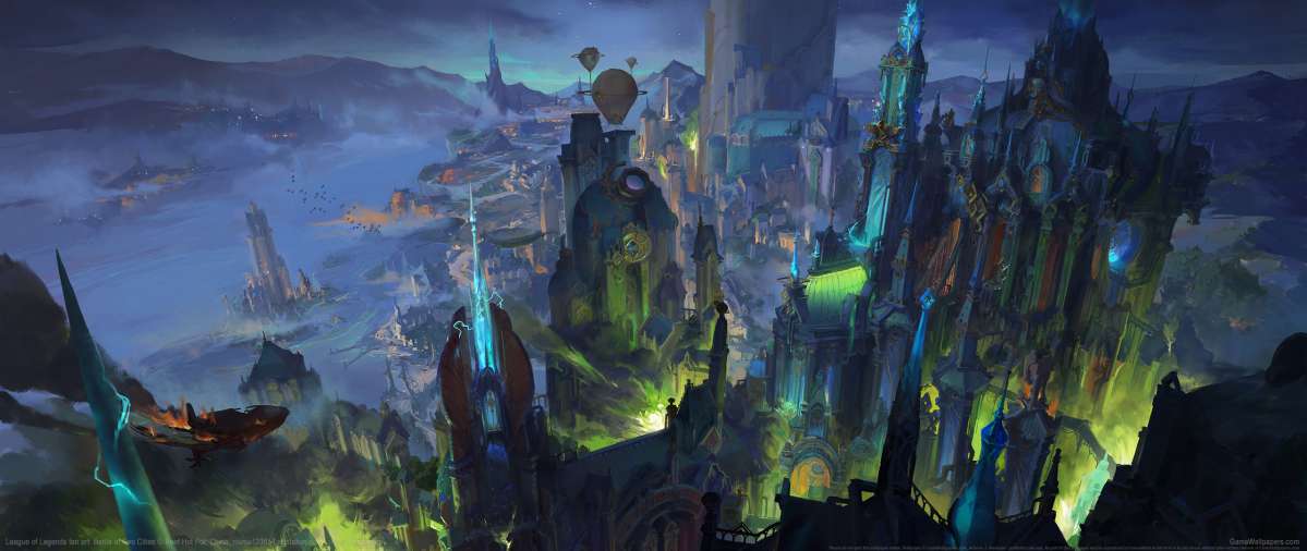 League of Legends fan art fondo de escritorio