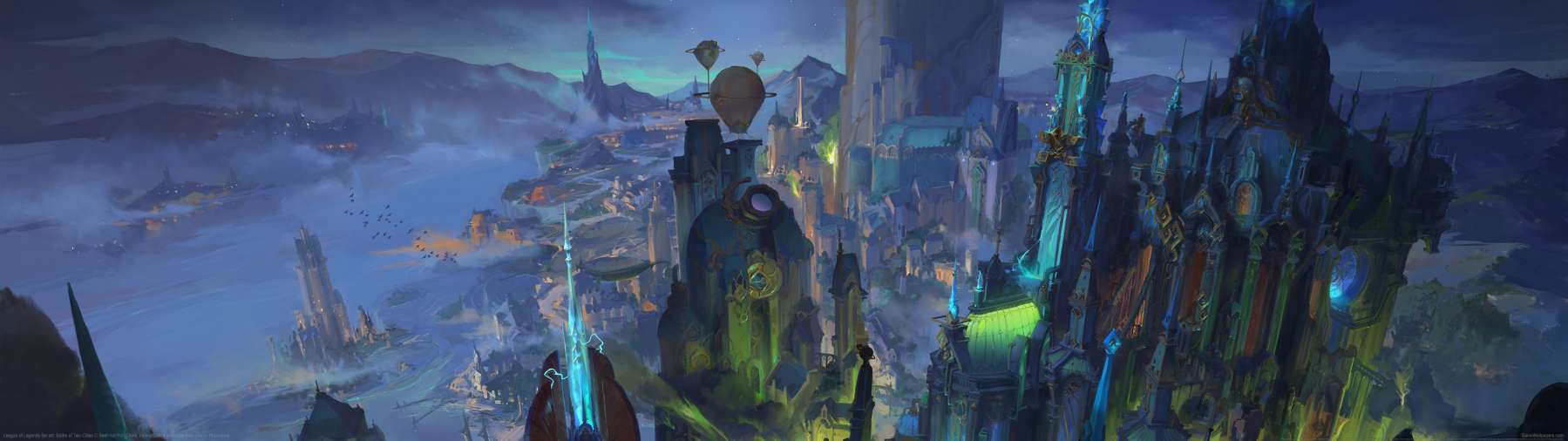 League of Legends fan art superwide fondo de escritorio 54