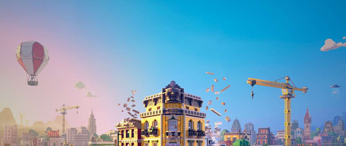 Lego Skylines fondo de escritorio