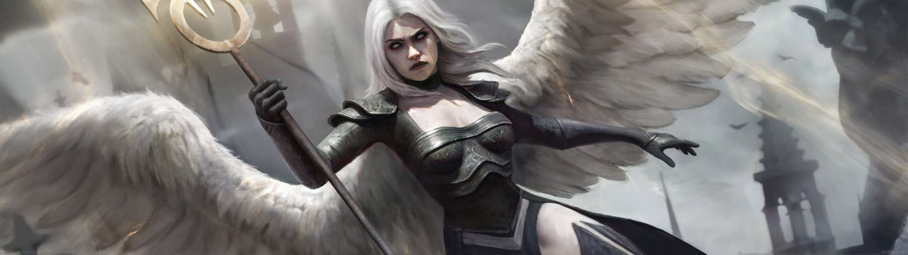 Magic: The Gathering fan art superwide fondo de escritorio 01