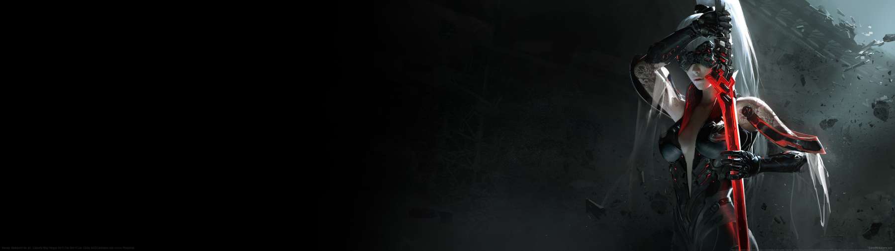 Naraka: Bladepoint fan art superwide fondo de escritorio 01
