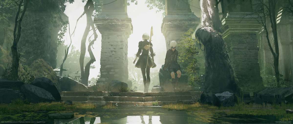 Nier Automata ultrawide fondo de escritorio 04