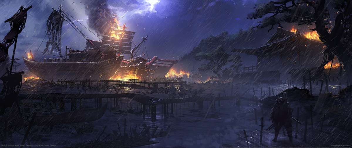 Nioh 2 ultrawide fondo de escritorio 02