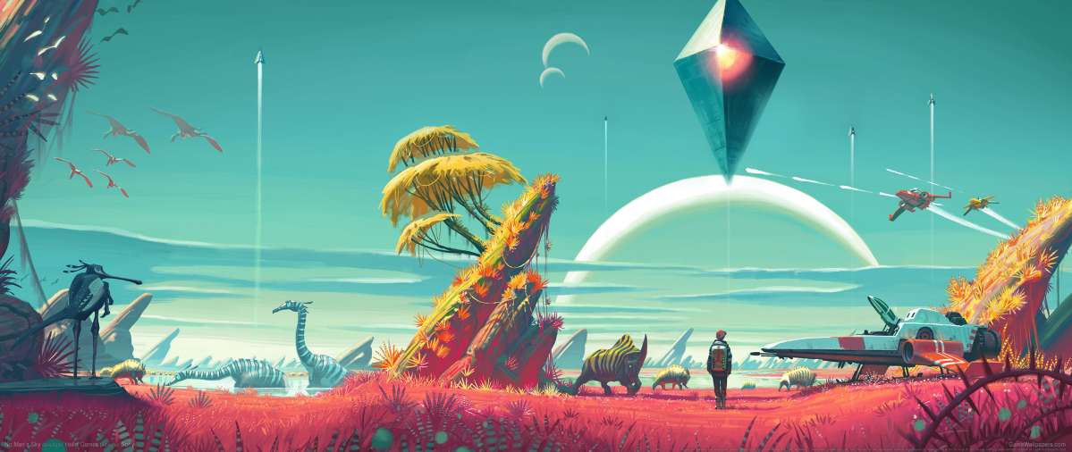 No Man's Sky ultrawide fondo de escritorio 01