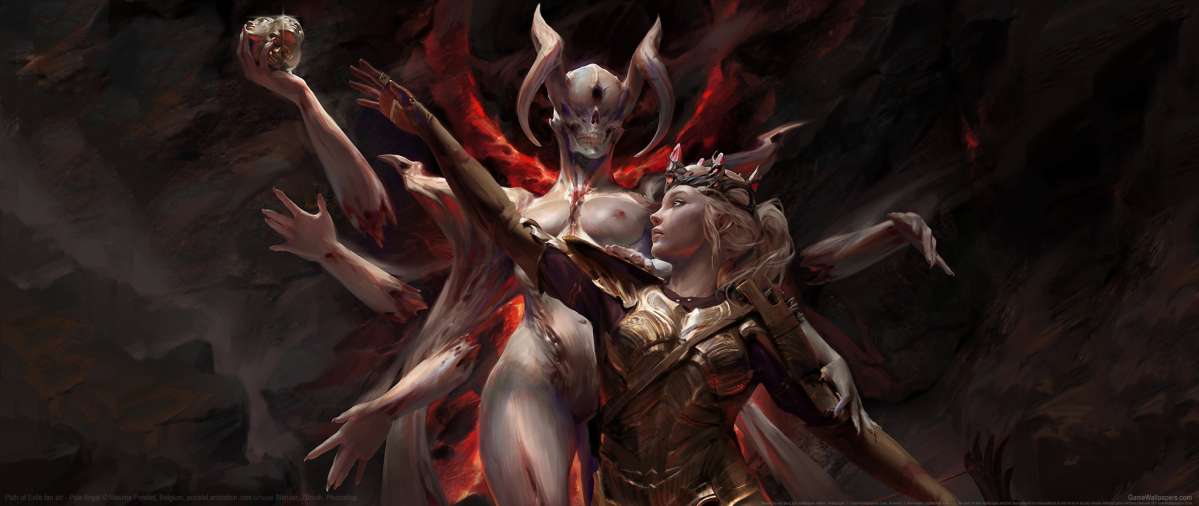 Path of Exile fan art fondo de escritorio