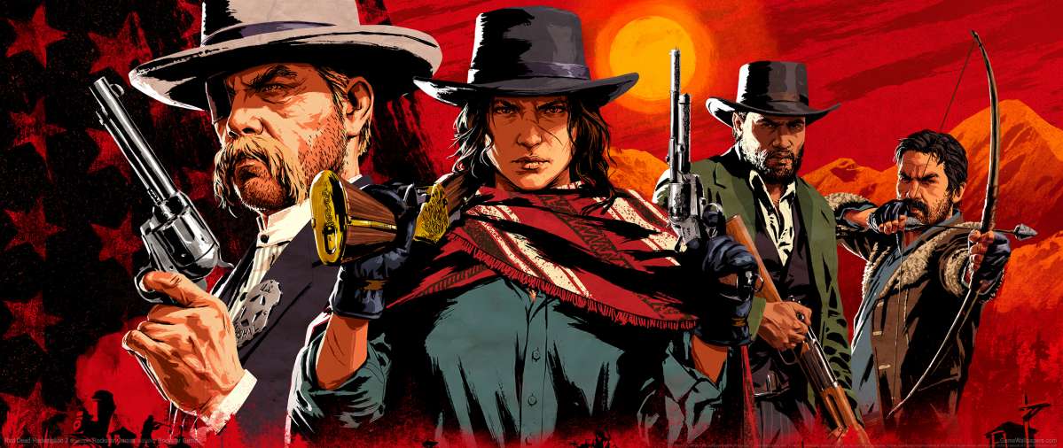 Red Dead Redemption 2 ultrawide fondo de escritorio 06