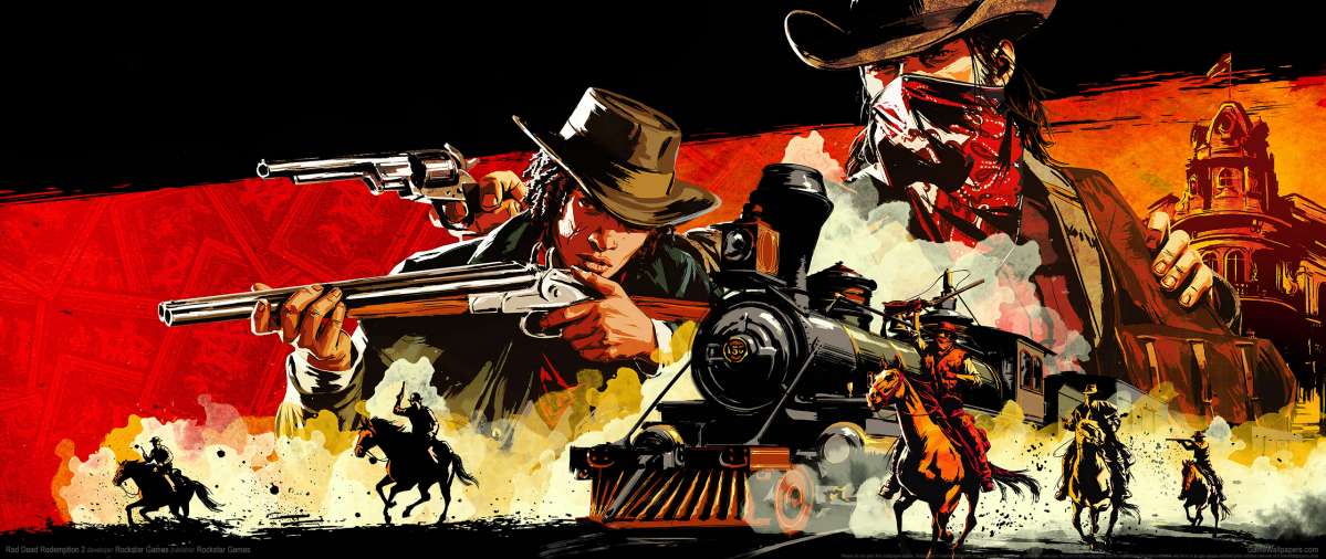Red Dead Redemption 2 ultrawide fondo de escritorio 08