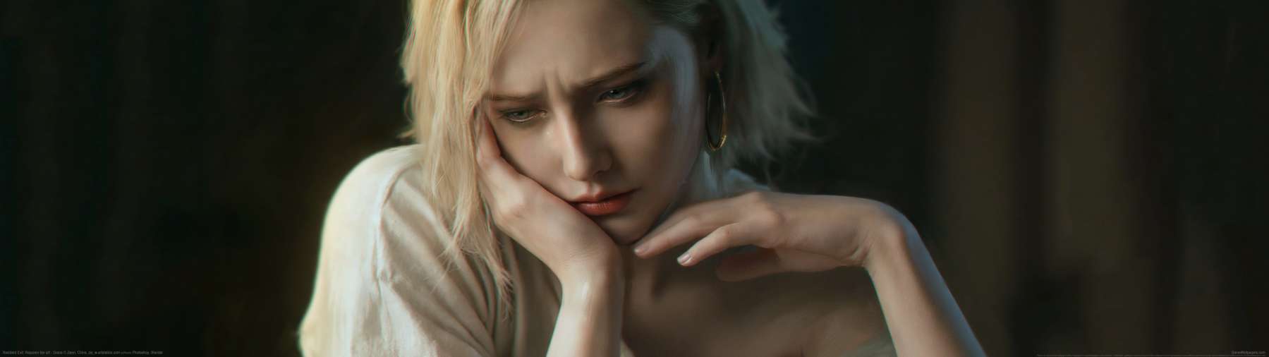 Resident Evil Requiem fan art fondo de escritorio