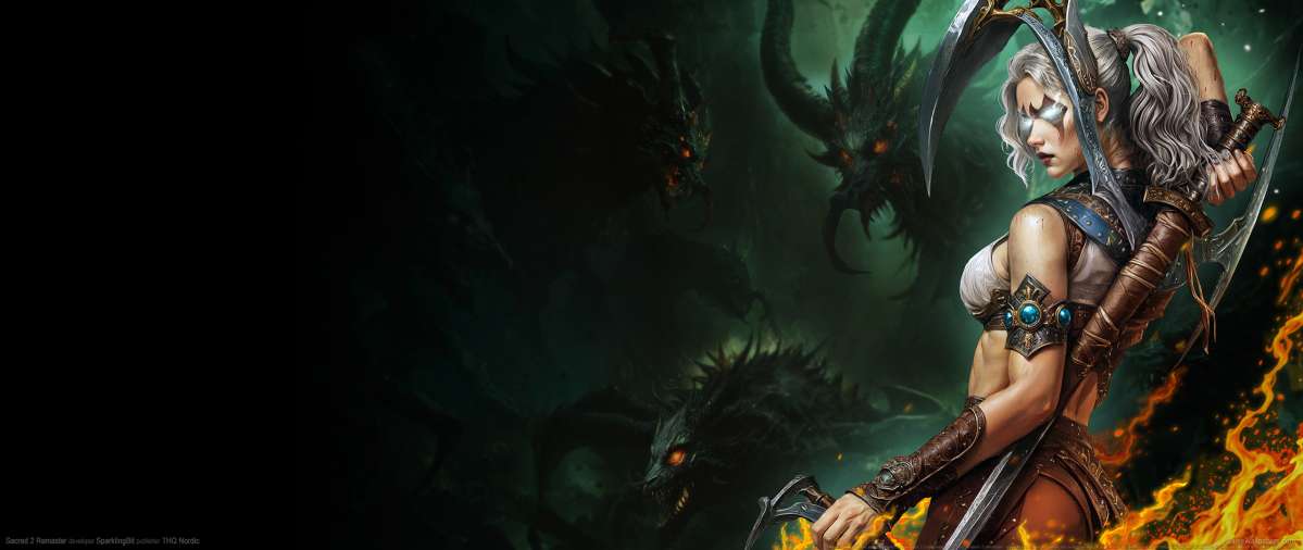 Sacred 2 Remaster ultrawide fondo de escritorio 01