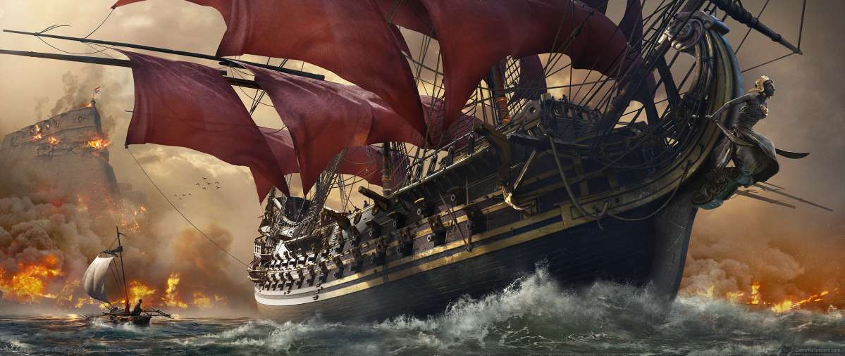 Skull & Bones ultrawide fondo de escritorio 06
