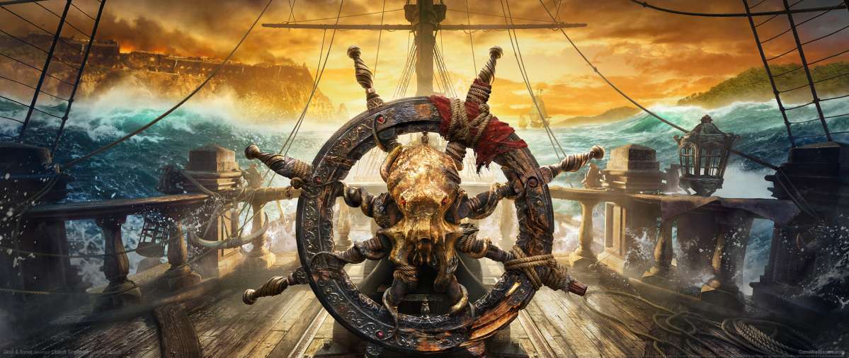 Skull & Bones ultrawide fondo de escritorio 07