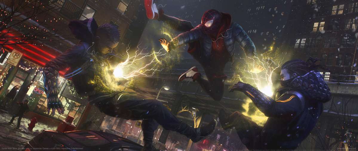 Spider-Man: Miles Morales ultrawide fondo de escritorio 02