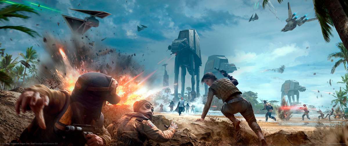 Star Wars Battlefront Rogue One: Scarif fondo de escritorio