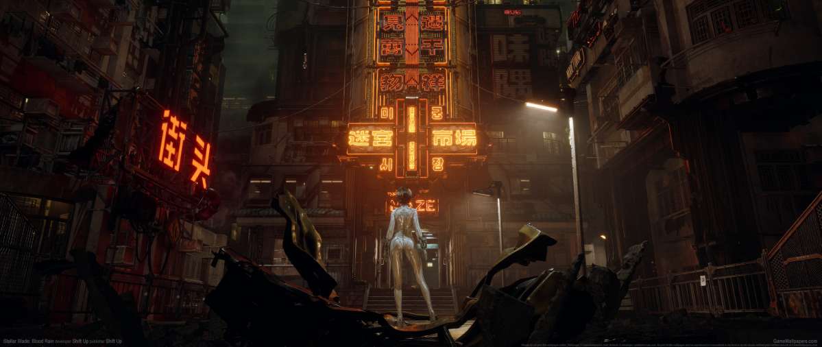 Stellar Blade: Blood Rain ultrawide fondo de escritorio 04