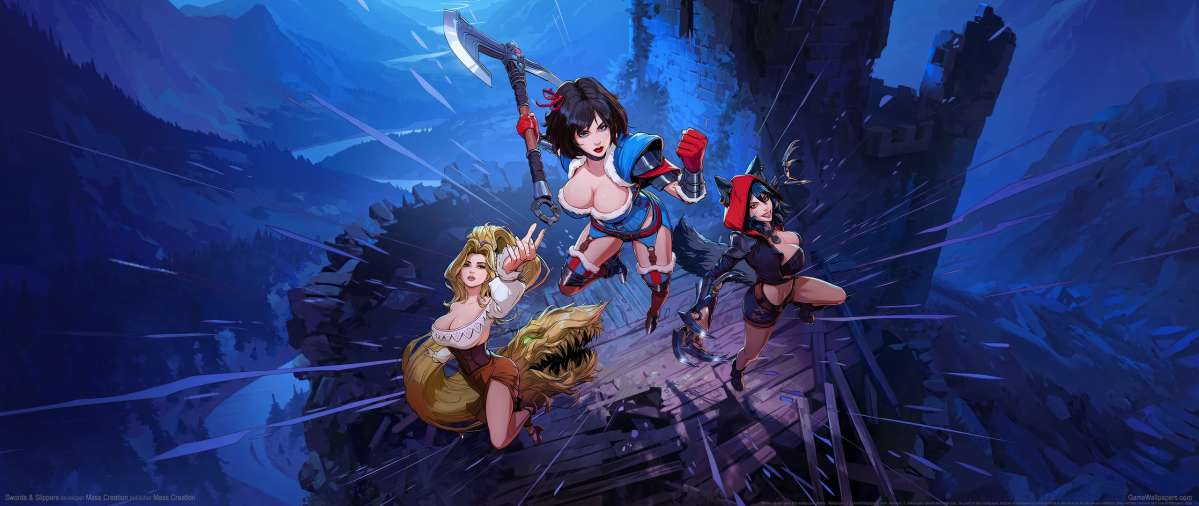 Swords & Slippers ultrawide fondo de escritorio 01