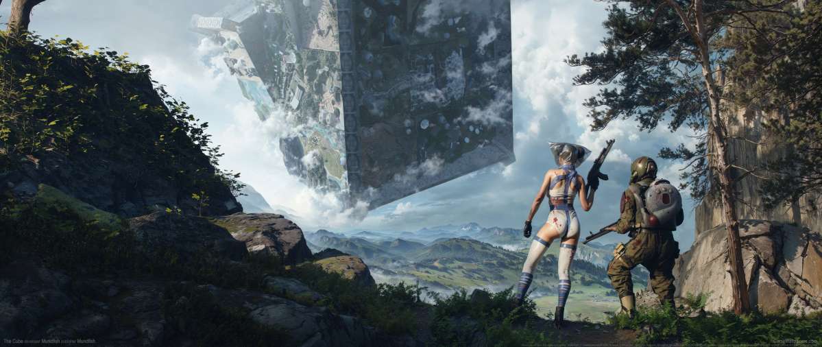 The Cube ultrawide fondo de escritorio 01