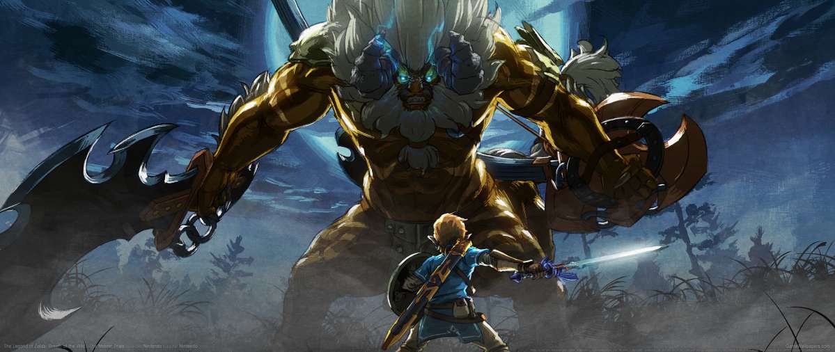 The Legend of Zelda: Breath of the Wild - The Master Trials ultrawide fondo de escritorio 01