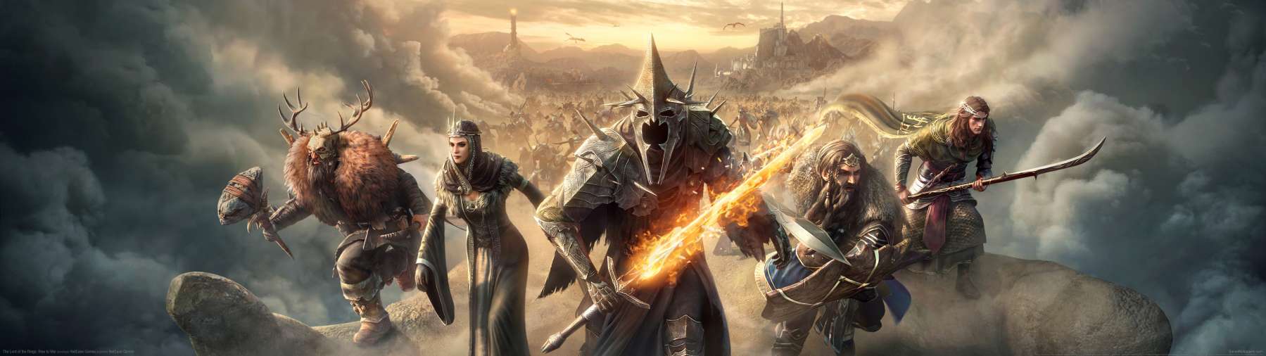 The Lord of the Rings: Rise to War superwide fondo de escritorio 01