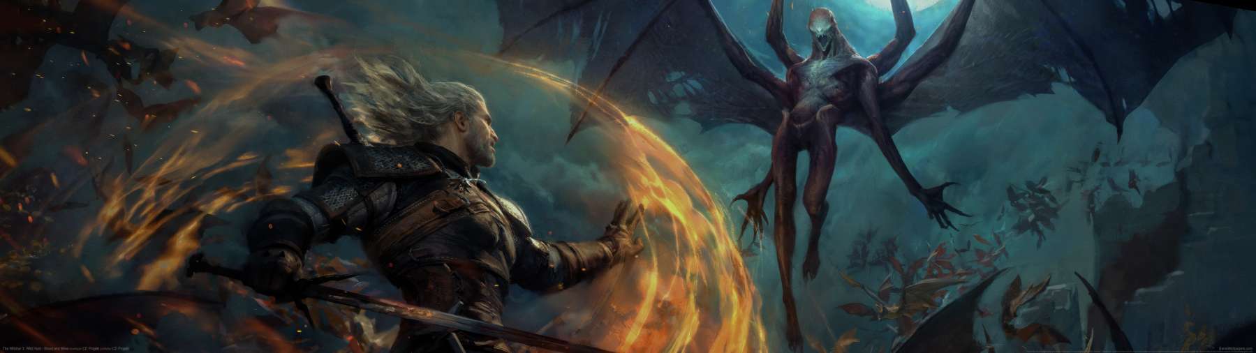 The Witcher 3: Wild Hunt - Blood and Wine superwide fondo de escritorio 02