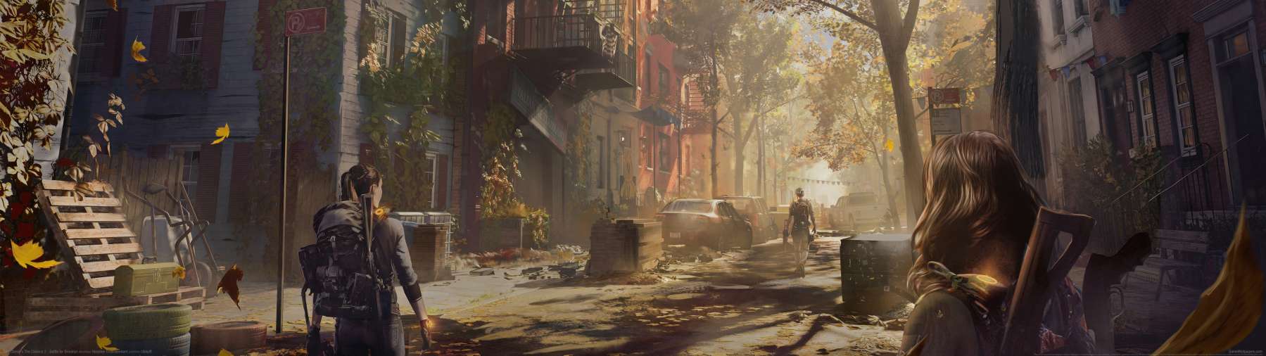 Tom Clancy's The Division 2 - Battle for Brooklyn superwide fondo de escritorio 01