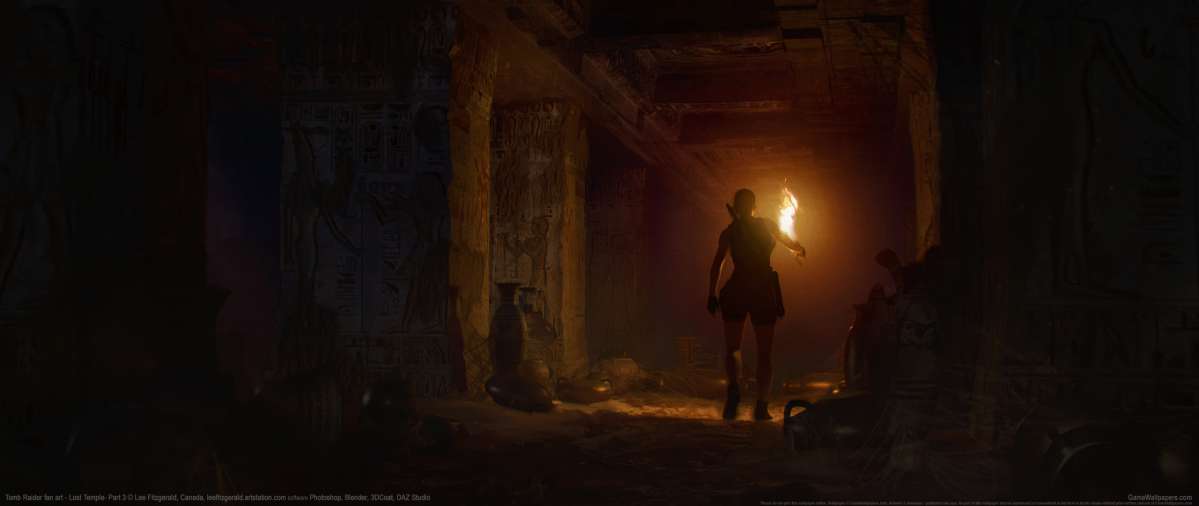 Tomb Raider fan art fondo de escritorio