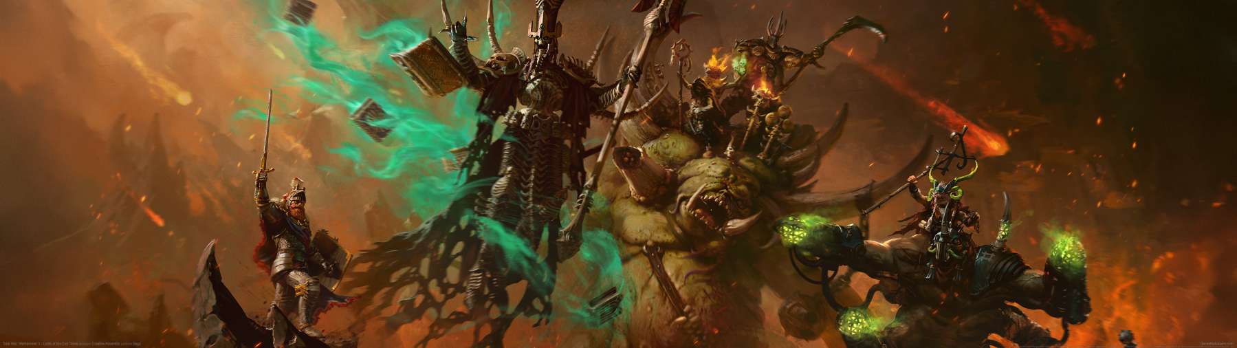 Total War: Warhammer 3 - Lords of the End Times superwide fondo de escritorio 02