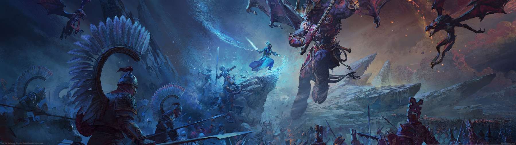 Total War: Warhammer 3 superwide fondo de escritorio 01