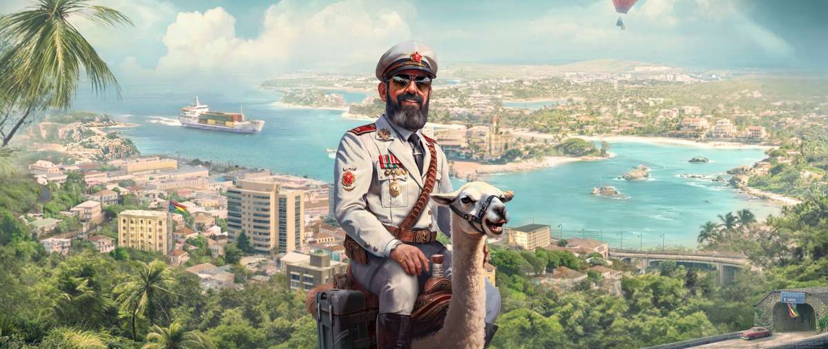 Tropico 7 ultrawide fondo de escritorio 01
