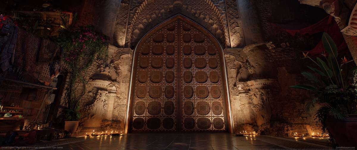 Unreal Engine 5 MegaLights fondo de escritorio
