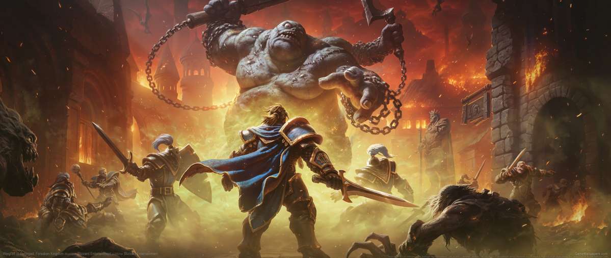Warcraft 3 Reforged: Forsaken Kingdom ultrawide fondo de escritorio 01