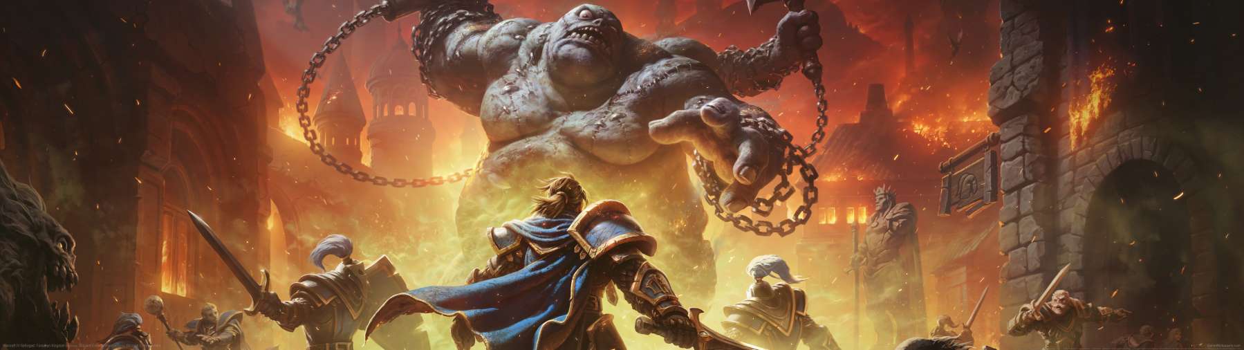 Warcraft 3 Reforged: Forsaken Kingdom superwide fondo de escritorio 01
